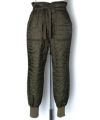 ＜RAINMAKER＞ZEN GARADEN QUILTED EASY PANTS