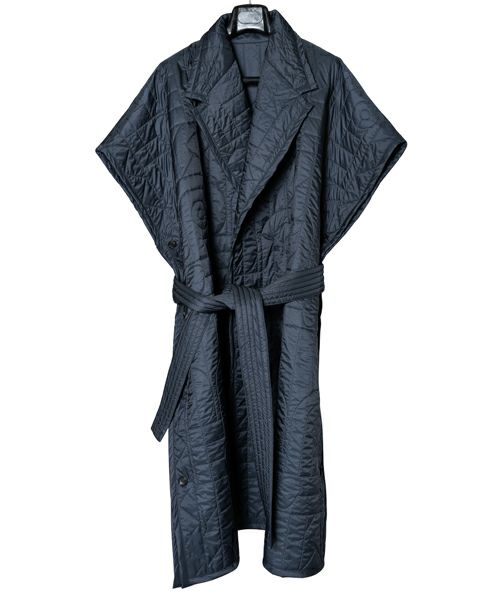 RAINMAKER＞ZEN GARDEN QUILTED PONCHO | MAKES ONLINE STORE