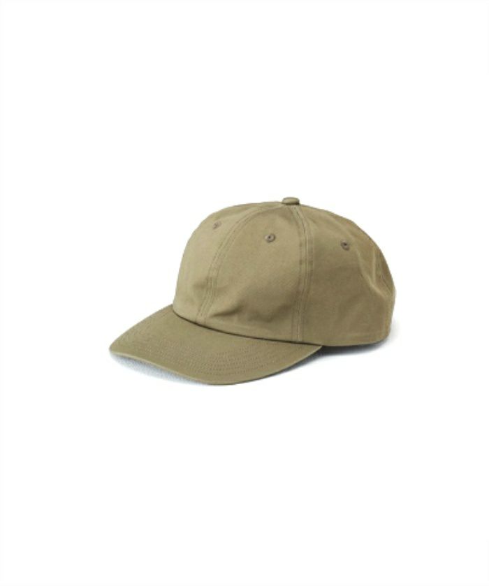 ＜KIJIMA TAKAYUKI＞COTTON CHINO 6PANEL CAP(E-008B)