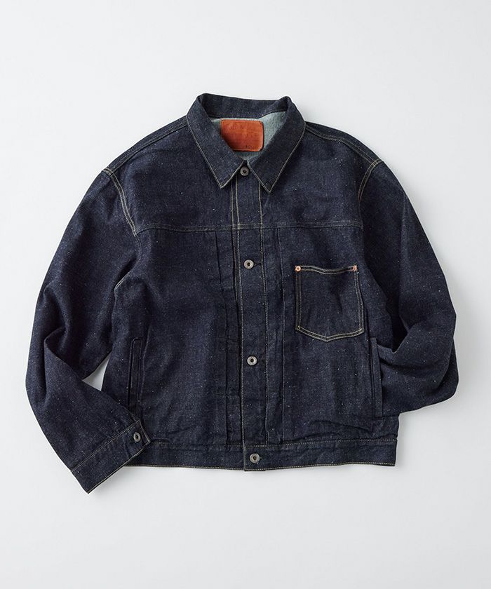 ＜GOLD＞11.5oz. DENIM PLEATED BLOUSE WWII MODEL