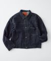 ＜GOLD＞11.5oz. DENIM PLEATED BLOUSE WWII MODEL