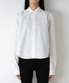＜SOFIE D'HOORE＞long slv shirt with hidden botton placket