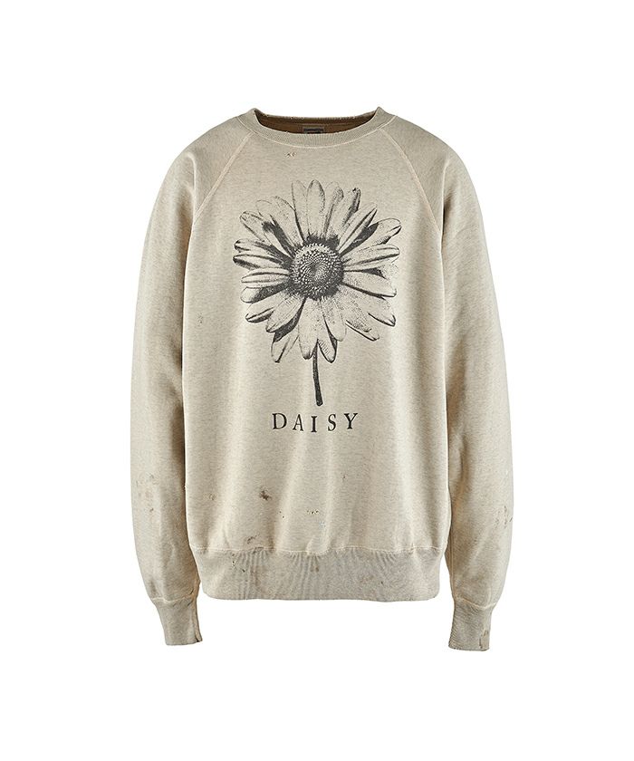 SAINT MICHAEL CREW NECK SWEAT DAISY | www.innoveering.net