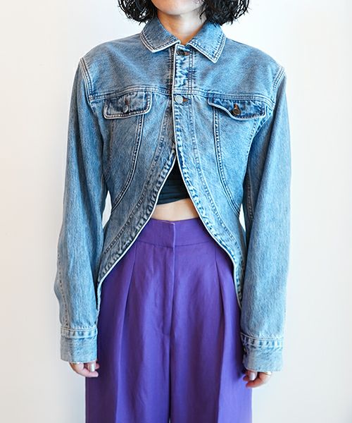 ＜JACQUEMUS＞La veste de Nimes Caraco(Peplum denim jacket.)