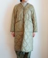＜HYKE＞QUILTED LINER COAT