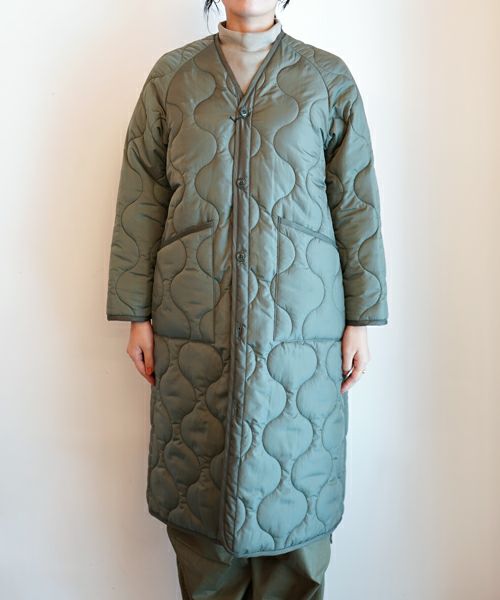HYKE＞QUILTED LINER COAT | MAKES ONLINE STORE