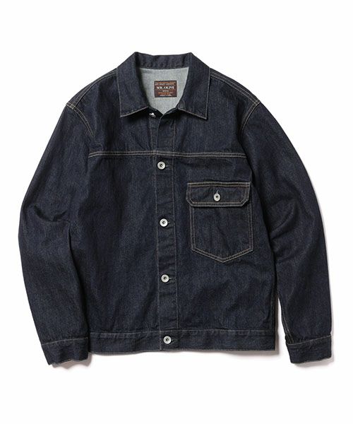 ＜MR.OLIVE＞12oz CRUNCH DEINIM / TYPE 1ST G-JACKET
