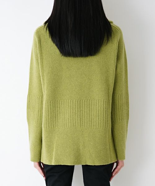 ARCHI＞RIB KNIT ZIP PULLOVER | MAKES ONLINE STORE