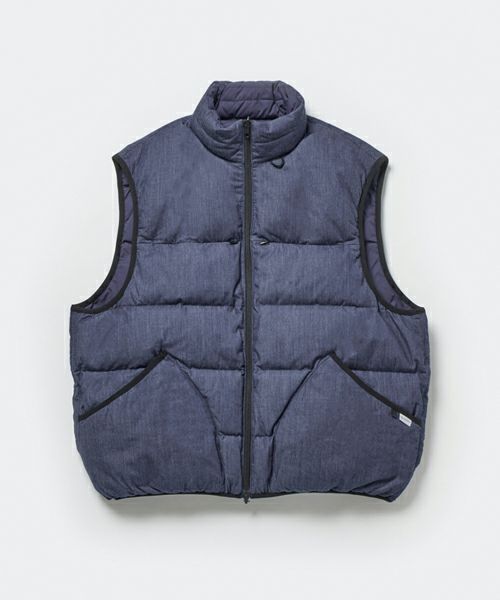 ＜DAIWA PIER39＞TECH YOSEMITE DOWN VEST DENIM