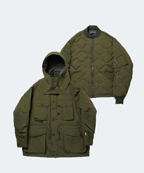 ＜DAIWA PIER39＞GORE-TEX WINDSTOPPER®︎ TECH MIL CANADIAN DOWN PARKA
