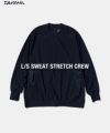 ＜DAIWA LIFESTYLE＞L/S SWEAT STREACH CREW (DE113-7023WEX)