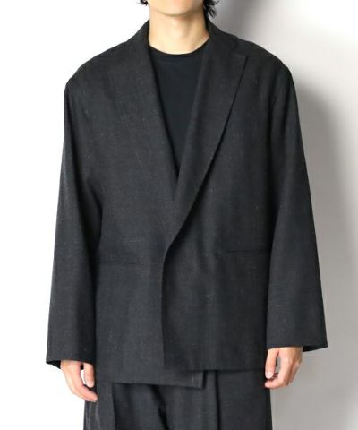 blurhms＞Wool Ramie Cardigan Jacket | MAKES ONLINE STORE