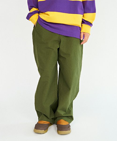 TapWater＞Cotton Ripstop Military Trousers | MAKES ONLINE STORE