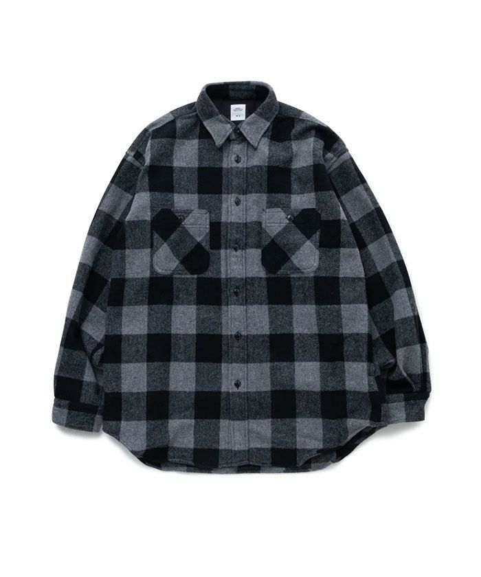 BEDWIN＆THE HEARTBREAKERS＞L/S BUFFLAO CHECK BIG SHIRT 