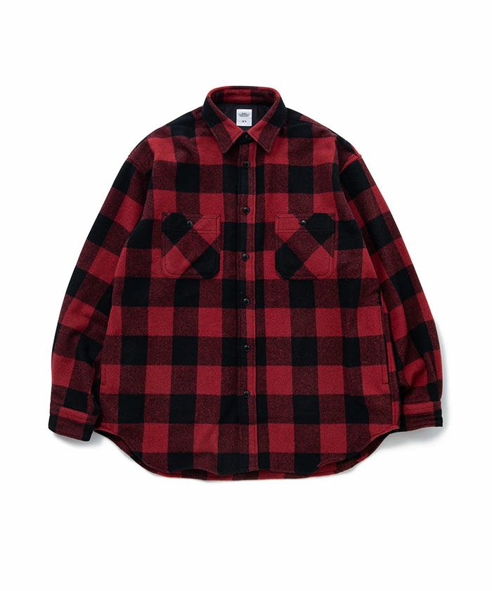 BEDWIN＆THE HEARTBREAKERS＞L/S BUFFLAO CHECK BIG SHIRT 