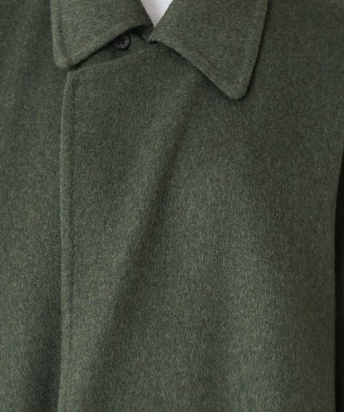 今週末限定値下＜seya.＞DOUBLE FACE FAROE COAT　モス3 Double Face Faroe Jacket – seya-voyage