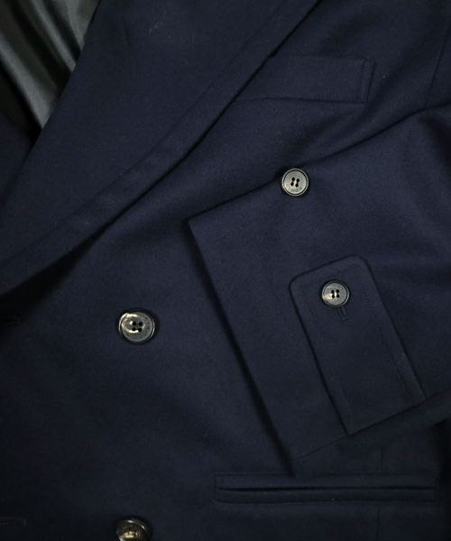 CINOH＞BONDING MELTON HALF COAT | MAKES ONLINE STORE