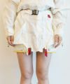 ＜FUMIKA＿UCHIDA＞NYLON WAIST POCKET MINI SKIRT