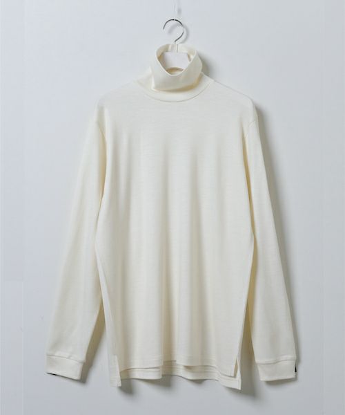 ＜WEWILL＞TURTLE NECK T-SHIRT