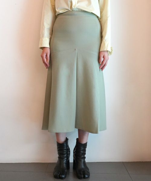 ＜VERONIQUE LEROY＞MIDI SKIRT