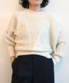 ＜CINOH＞CABEL KNIT