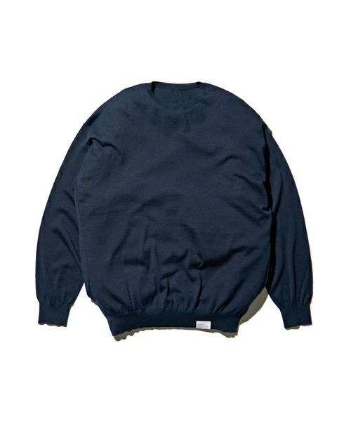 ＜FreshService＞TECH HIGH GAUGE CREW NECK KNIT