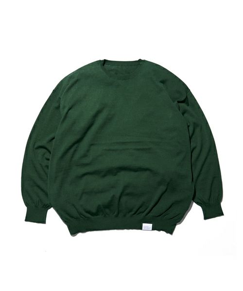 ＜FreshService＞TECH HIGH GAUGE CREW NECK KNIT