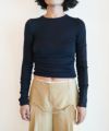 ＜JACQUEMUS＞La maille Sargas(Ribbed back pullover.)