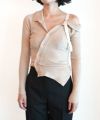 ＜JACQUEMUS＞La maille Colin(Asymmetric strap cardigan.)