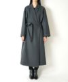 ＜ATON＞SUPER 160S DOUBLE SAXONY CHESTER FIELD COAT