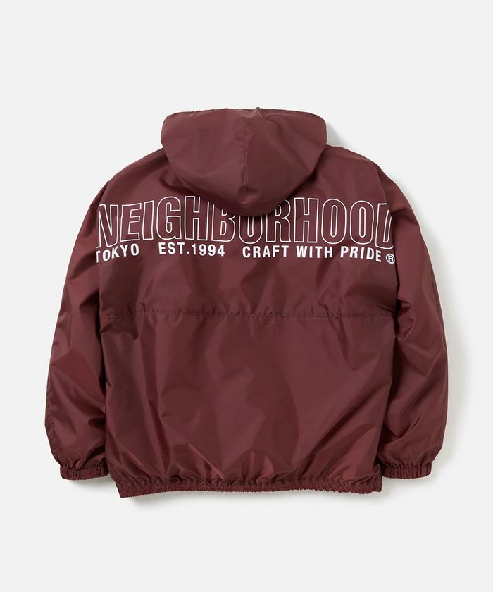 メンズ国内正規 Neighborhood 2021FW Anorak Black L - ナイロンジャケット