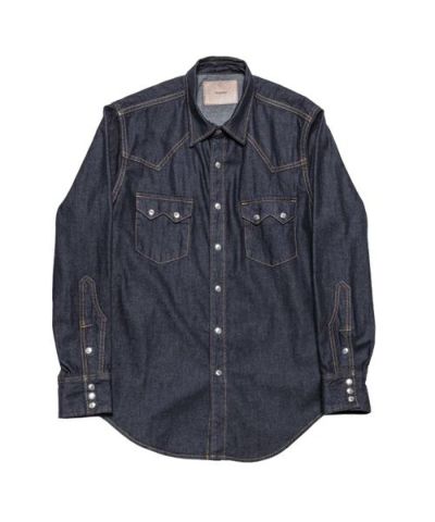 The Letters＞CLASSIC WESTERN SHIRT -WASHED DENIM- | MAKES ONLINE STORE
