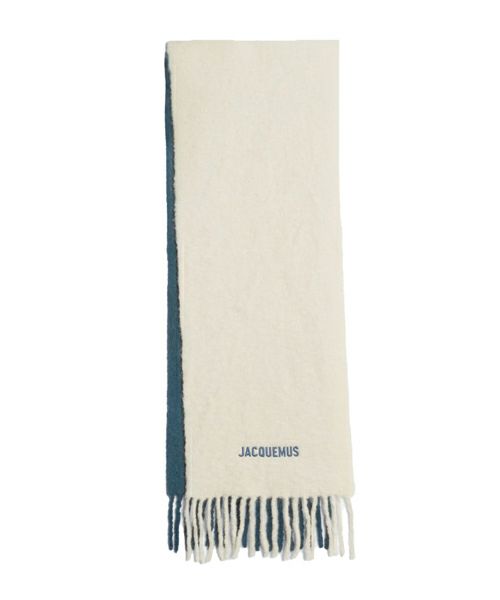 ＜JACQUEMUS＞L'echarpe Moisson(Gradient scarf.)