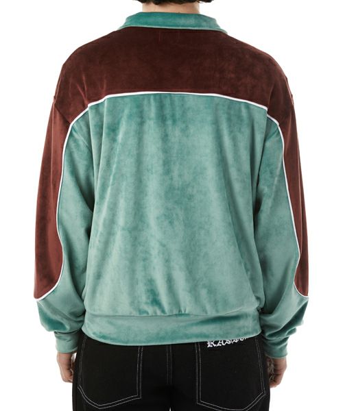 トップス RASSVET VELOURS SPORTS JACKET RASSVET VELOURS SPORTS JACKET - PAGER TOKYO