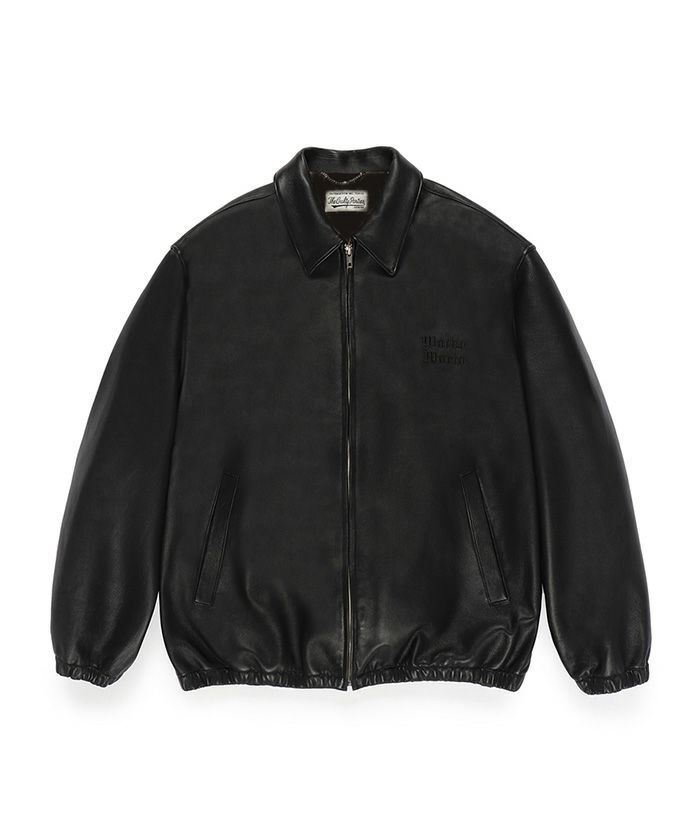 ＜WACKO MARIA＞LEATHER 50'S JACKET (TYPE-1)