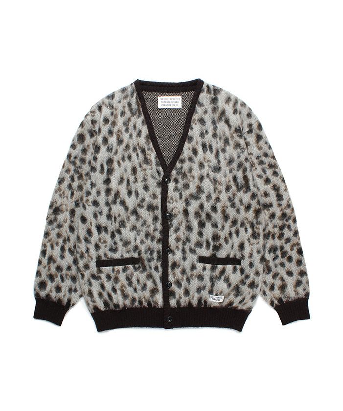 WACKO MARIA＞LEOPARD MOHAIR CARDIGAN (TYPE-1) | MAKES ONLINE