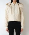 ＜CINOH＞ECONYL PADDING SHORT JACKET