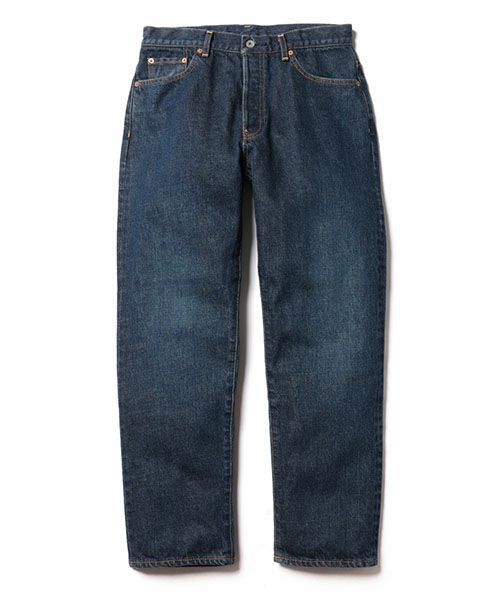 ＜MR.OLIVE＞15oz OLD SELVAGE DENIM / USED RELAX TAPERED JEANS