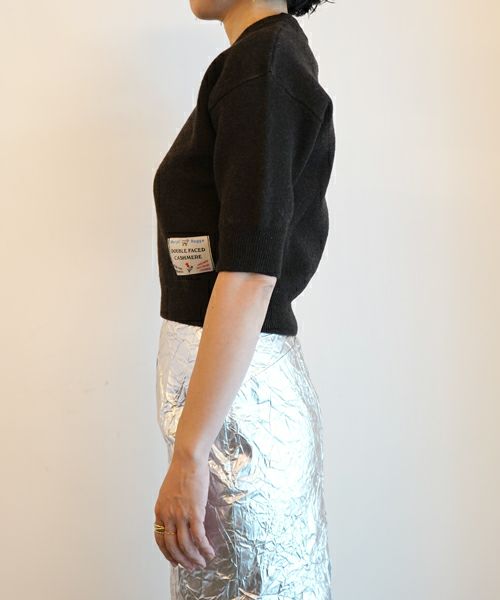 Meryll Rogge＞SHORT SLEEVE DOUBLE FACED SWEATER | MAKES ONLINE STORE