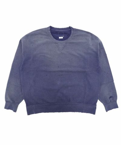 【関税込み】visvim ネイビー Court L/S スウェットシャツ visvim） JUMBO SB SWEAT L/S (N.D.) (0123105010006) | viavim