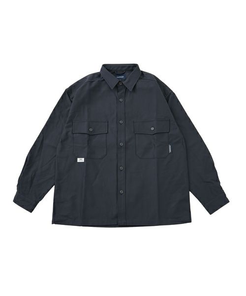 DESCENDANT＞CLINCH SATIN LS SHIRT | MAKES ONLINE STORE