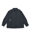 ＜DESCENDANT＞CLINCH SATIN LS SHIRT