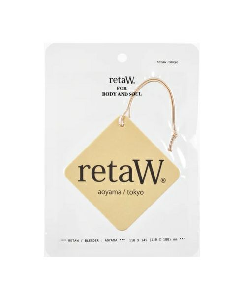 ＜retaW＞Fragrance Car Tag LYN*