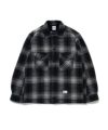 ＜BEDWIN＆THE HEARTBREAKERS＞L/S WAFFLE CHECK SHIRT JACKET "VRONSKY"