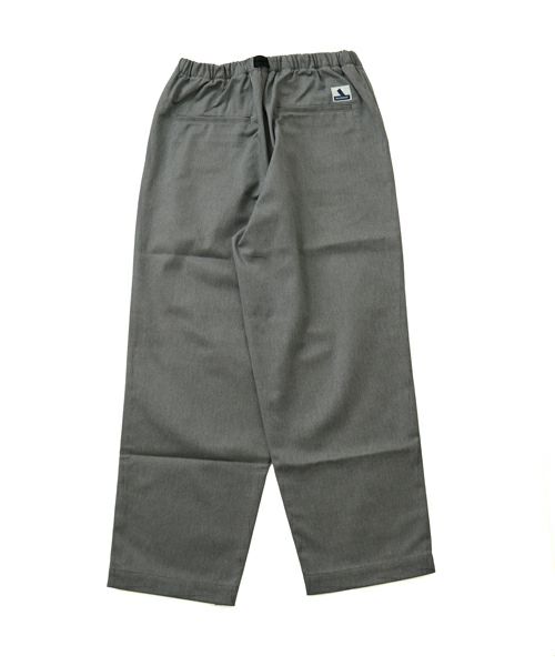 パンツ DESCENDANT/CLASP TWILL TROUSERS (GRAY) DESCENDANT CLASP TWILL TROUSERS – unexpected store