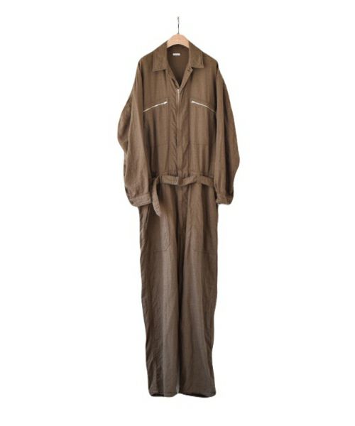 COMOLI＞KHAKI 縮絨ウール オールインワン（Y03-01004） | MAKES ONLINE STORE