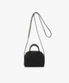 ＜Aeta＞DEER LEATHER BOSTON MINI + SHOULDER(BLACK)