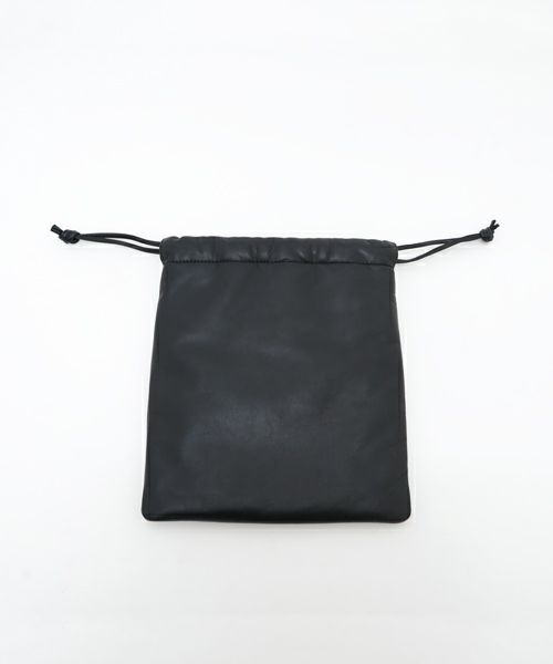 ＜Aeta＞DRAWSTRING POUCH : L