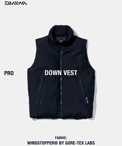 ＜DAIWA LIFESTYLE＞DOWN VEST (DV094-1123WEX)