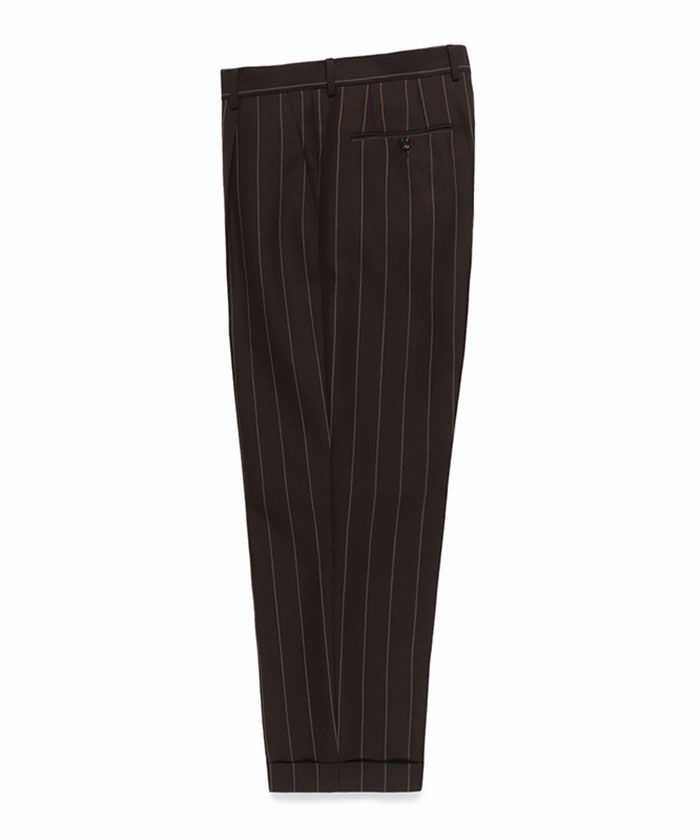 ＜WACKO MARIA＞DORMEUIL / STRIPED PLEATED TROUSERS (TYPE-2)